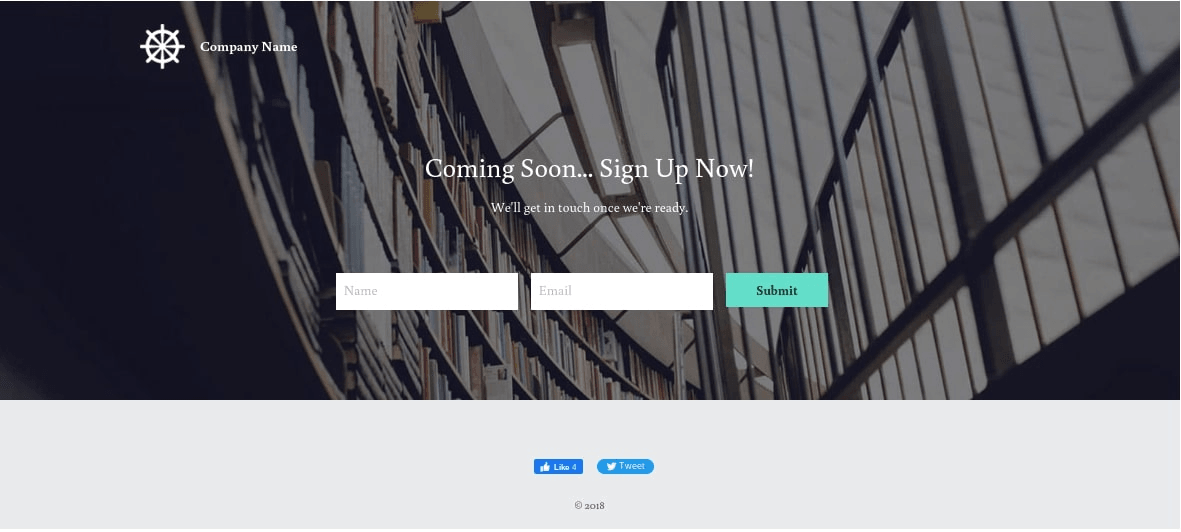 null Strikingly website template example for marketing collateral